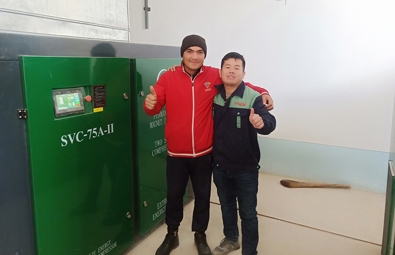 Visite a fábrica têxtil do cliente Bukhara